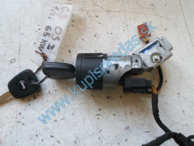 spínacia skrinka na citroen c3 1,4i 16V, 9663123280